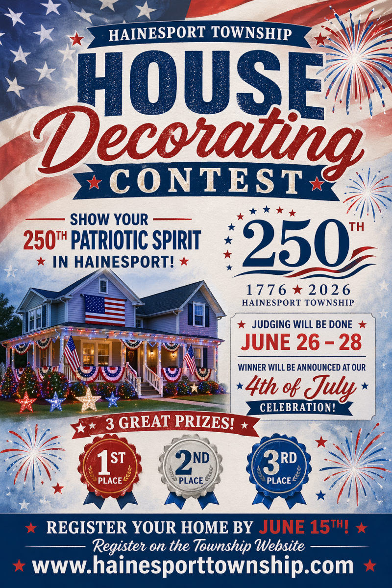 250 Anniversary House Decorating Contest