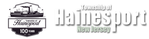 Township of Hainesport 100 years logo