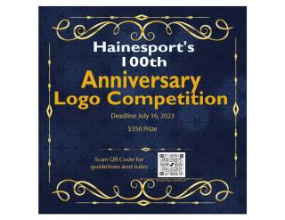Logo Contest Flyer with QR Code