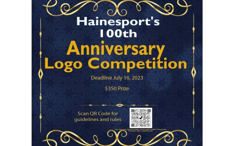 Logo Contest Flyer with QR Code